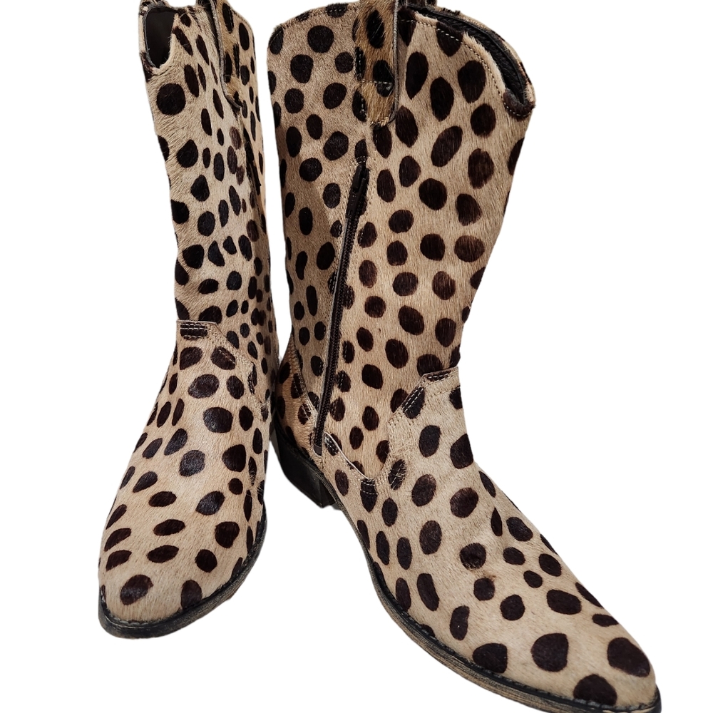 ACAD`EMIE STUDIO SZ.9 ASHLEY LEOPARD BOOT
